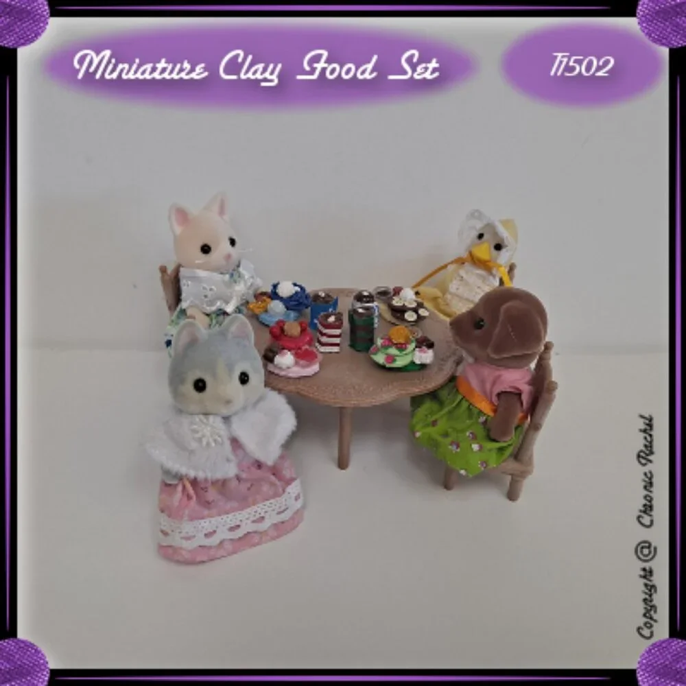 8-Piece Hot Chocolate Glued-Together Breakfast Set